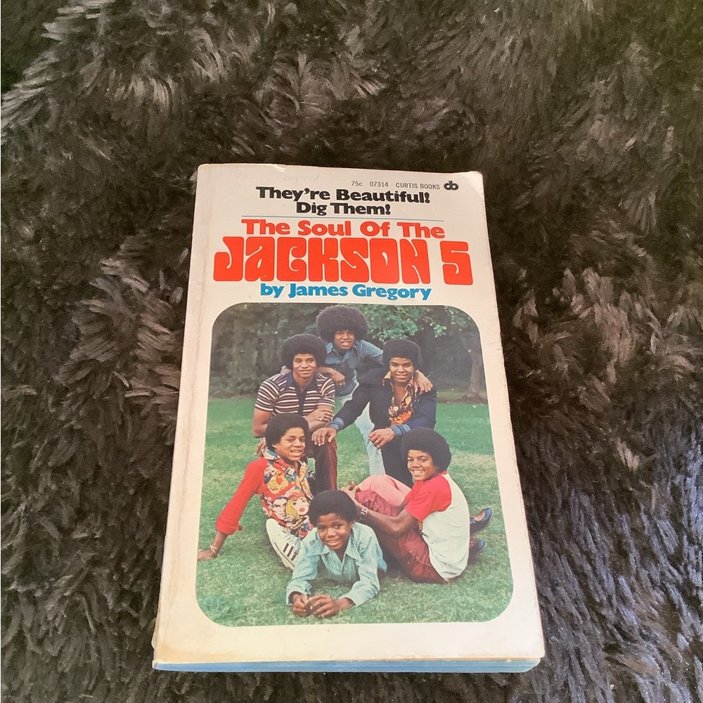 Vintage 1973 The Soul of The Jackson 5 Paperback